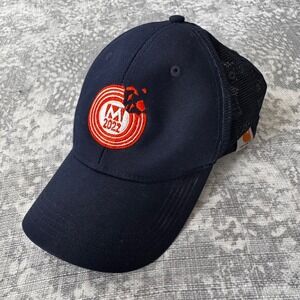Carhartt Navy Mesh Trucker Hat M 2022 Logo Adjustable Snapback